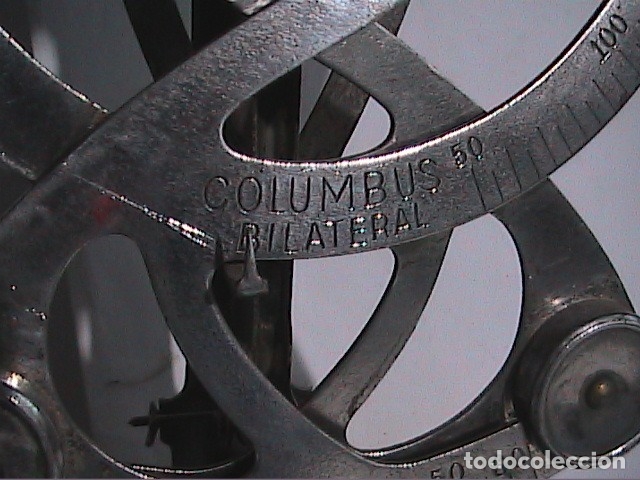 Antig&uuml;edades: EXCELENTE BALANZA BILATERAL COLUMBUS. 250 GR. - Foto 3
