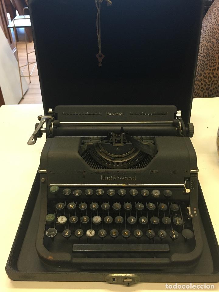 Antig&uuml;edades: M&aacute;quina de escribir Underwood - Foto 1