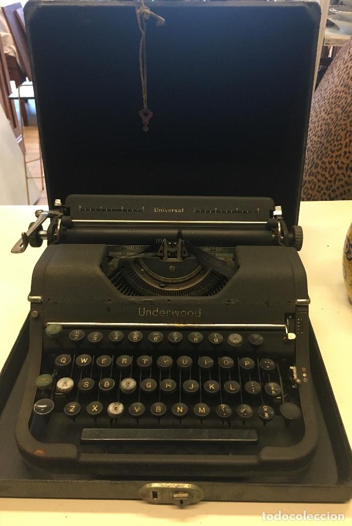 Antig&uuml;edades: M&aacute;quina de escribir Underwood - Foto 2