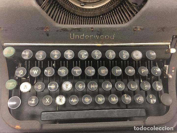 Antig&uuml;edades: M&aacute;quina de escribir Underwood - Foto 3