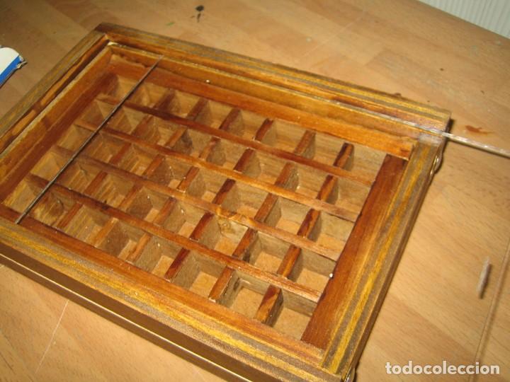Antig&uuml;edades: imprenta, caja de madera - Foto 2
