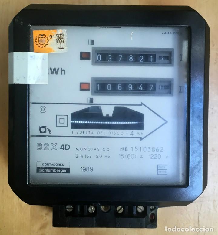 Antig&uuml;edades: CONTADOR MONOFASICO 1989 - Foto 1