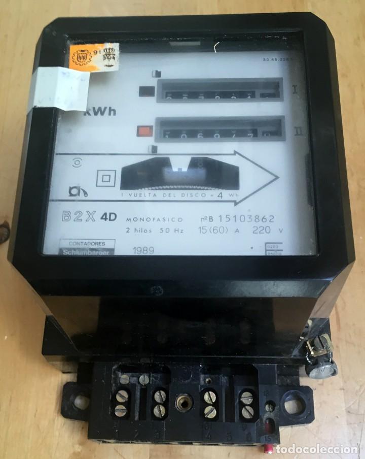 Antig&uuml;edades: CONTADOR MONOFASICO 1989 - Foto 4