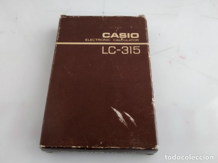 Antig&uuml;edades: CALCULADORA CASIO   LC 315  FUNCIONANDO - Foto 1