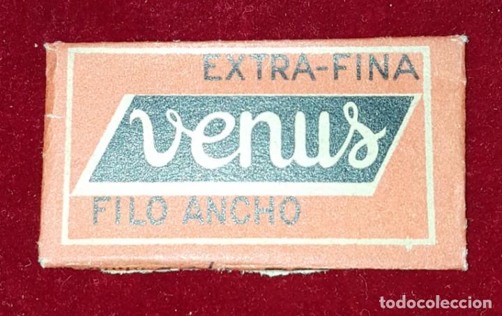 Antig&uuml;edades: Hoja de Afeitar Venus extrafina - Foto 1