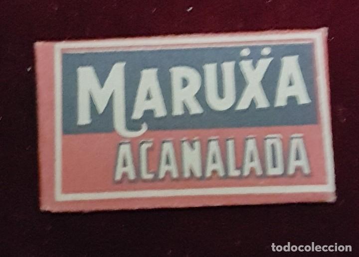 Antig&uuml;edades: Hoja de Afeitar Marisa acanalada - Foto 1