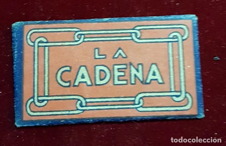 Antig&uuml;edades: Hoja de Afeitar la cadena - Foto 1