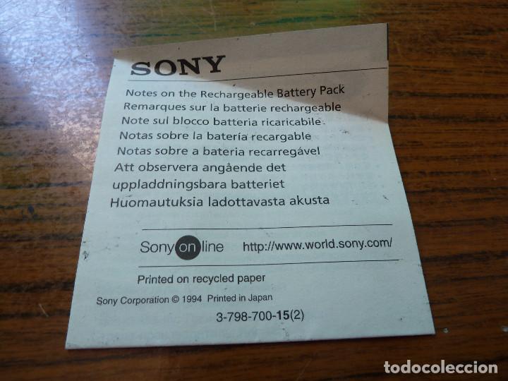 Antig&uuml;edades: CAMARA DE VIDEO SONY CCD-TR55E CON EXTRAS - Foto 3