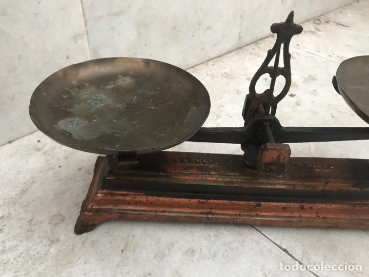 Antig&uuml;edades: Peque&ntilde;a balanza de precisi&oacute;n force 1 Kg. - Foto 3