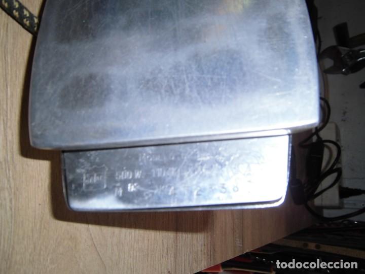 Antig&uuml;edades: plancha electrica solac 110/125v - Foto 4