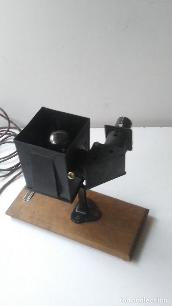 Antig&uuml;edades: antiguo proyector falta tapa - Foto 4