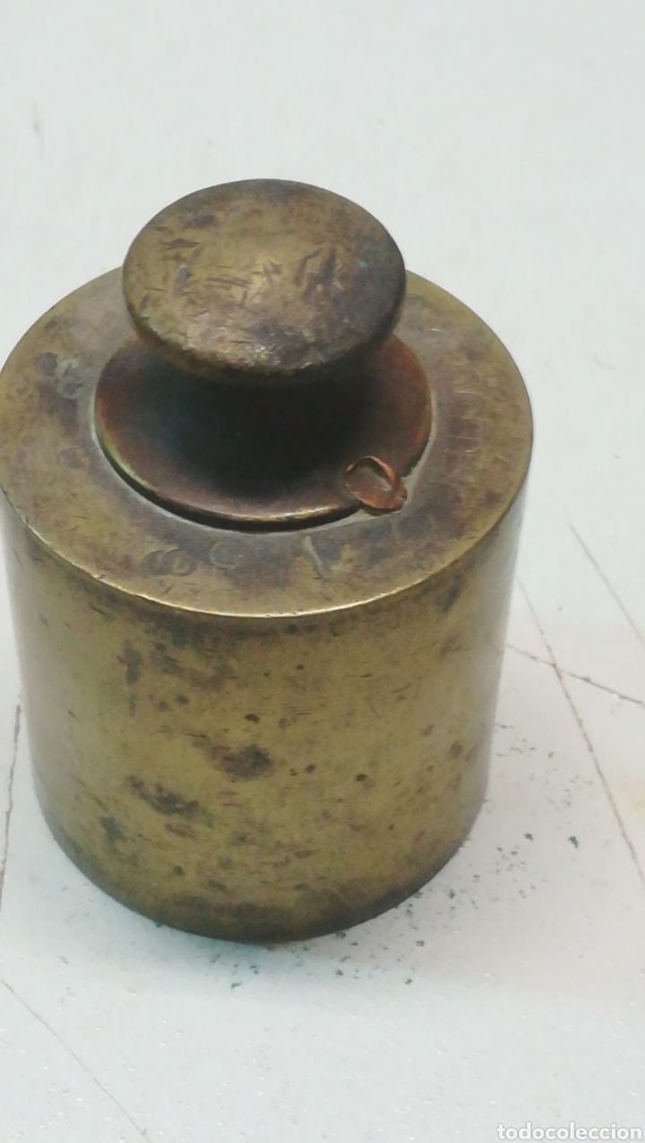 Antig&uuml;edades: 3 pesas bascula - Foto 3