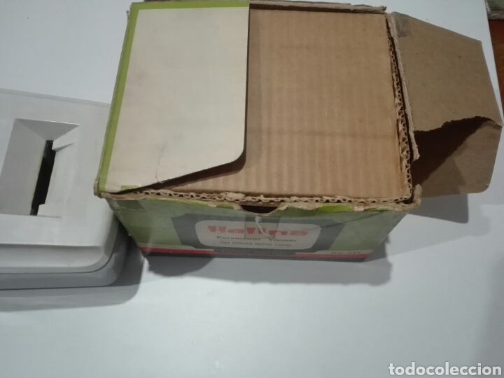 Antig&uuml;edades: VISOR DIAPOSITIVAS HALINA. PARAMOUNT VIEWER con caja original. - Foto 3