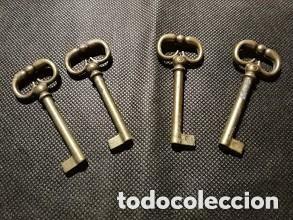 Antig&uuml;edades: 4 LLAVES MODERNISTAS -7 cms. - Foto 1