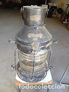 Antig&uuml;edades: Farol de barco genuino - Foto 2