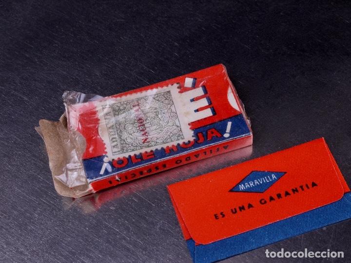 Antig&uuml;edades: PAQUETE DE HOJAS DE AFEITAR OLE - Foto 2