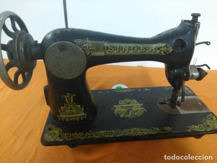 Antig&uuml;edades: M&Aacute;QUINA DE COSER SINGER - Foto 5