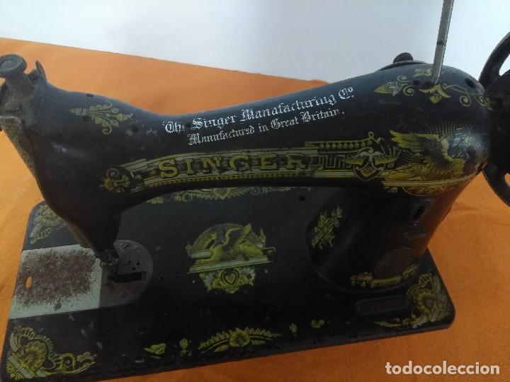 Antig&uuml;edades: M&Aacute;QUINA DE COSER SINGER - Foto 11