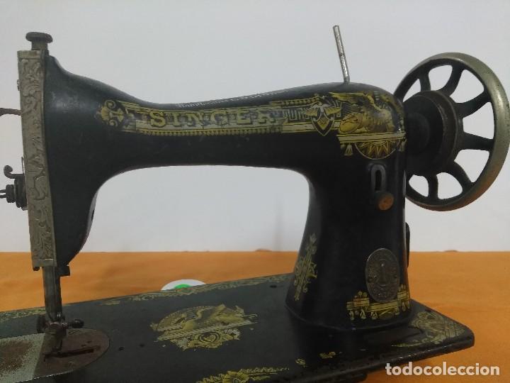Antig&uuml;edades: M&Aacute;QUINA DE COSER SINGER - Foto 12