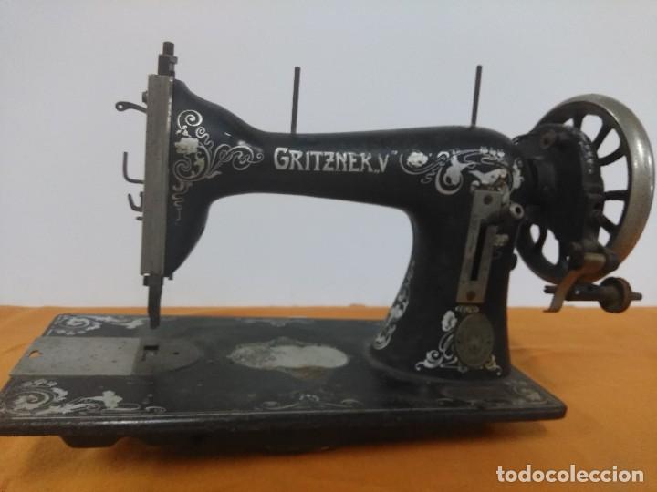 Antig&uuml;edades: M&Aacute;QUINA DE COSER GRITZNEK.V - Foto 1