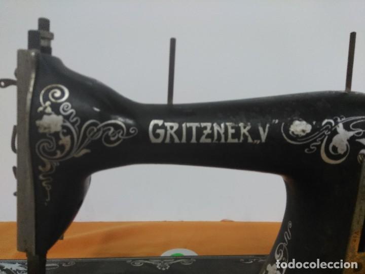 Antig&uuml;edades: M&Aacute;QUINA DE COSER GRITZNEK.V - Foto 2