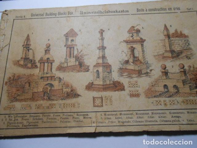 Antig&uuml;edades: MECANO ANTIQUISIMO COMPLETO CON PIEZAS DE MADERA - Foto 11