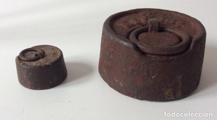 Antig&uuml;edades: JUEGO DE PESAS. 2 KILOS - Foto 1