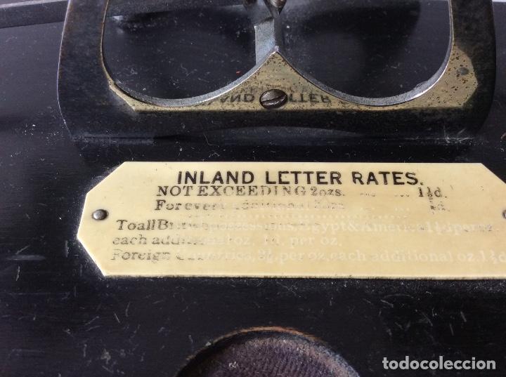 Antig&uuml;edades: PESACARTAS BALANZA INGLESA. SIN LAS PESAS. - Foto 4