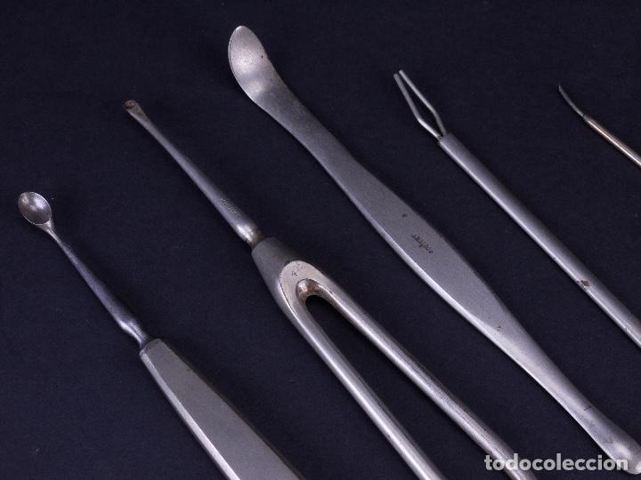Antig&uuml;edades: INSTRUMENTAL M&Eacute;DICO 14 ELEMENTOS - Foto 2