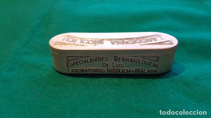 Antig&uuml;edades: JERINGUILLA DE CRISTAL EN CAJA LANODERMA NICOLICH - Foto 5