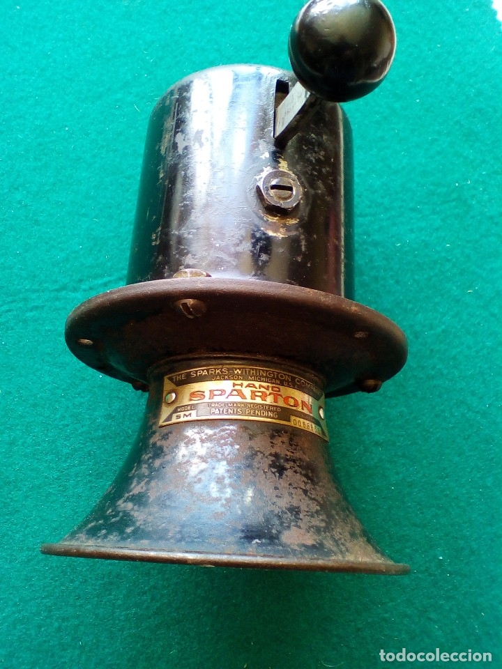 Antig&uuml;edades: BOCINA HAND SPARTON - 1910 USA - Foto 8