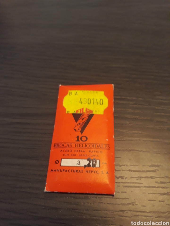 Antig&uuml;edades: Lote de Micro / Mini Brocas de Precisi&oacute;n - Foto 8