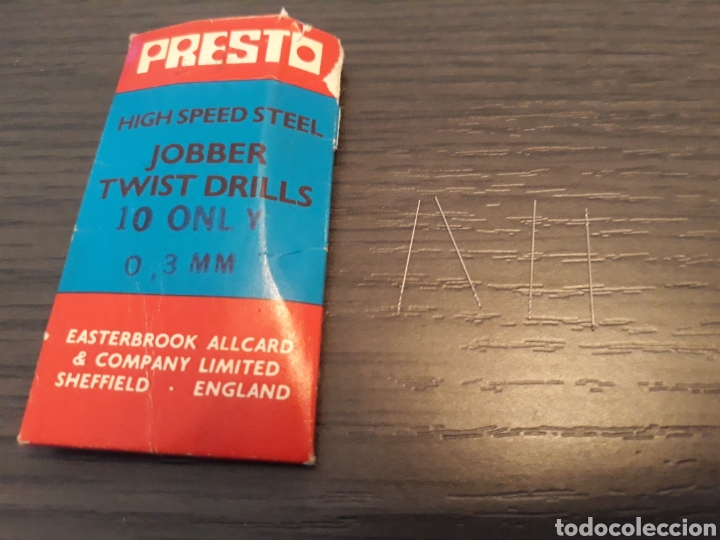 Antig&uuml;edades: Lote de Micro / Mini Brocas de Precisi&oacute;n - Foto 9