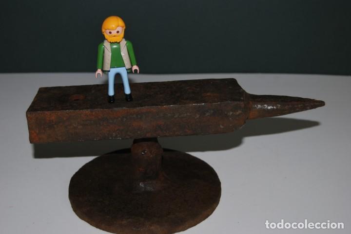 Antig&uuml;edades: ANTIGUO YUNQUE DE HIERRO - FORJA - 27 CM - Foto 7