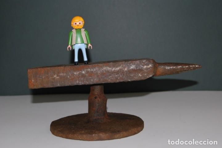 Antig&uuml;edades: ANTIGUO YUNQUE DE HIERRO - FORJA - 27 CM - Foto 8