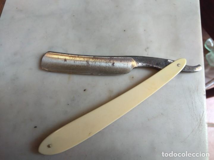Antig&uuml;edades: Navaja de Barbero Sheffield - Foto 2