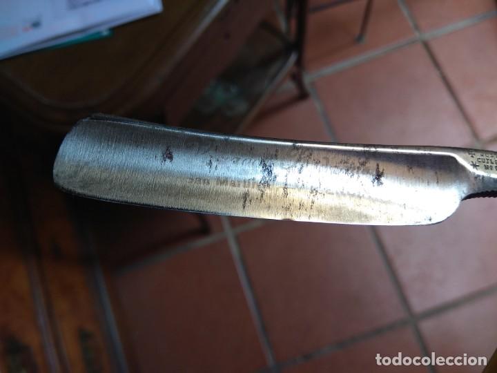 Antig&uuml;edades: Navaja de Barbero Sheffield - Foto 5
