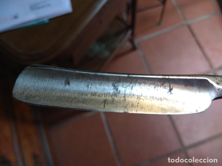 Antig&uuml;edades: Navaja de Barbero Sheffield - Foto 6