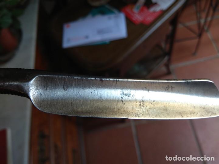 Antig&uuml;edades: Navaja de Barbero Sheffield - Foto 8