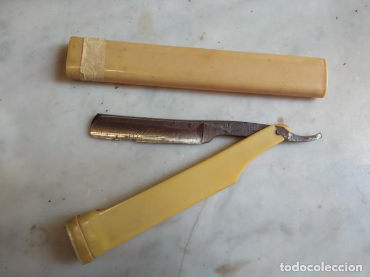 Antig&uuml;edades: Rara Navaja Alba Germany con Funda - Foto 1