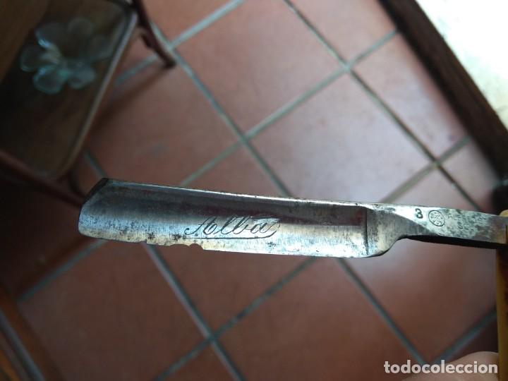 Antig&uuml;edades: Rara Navaja Alba Germany con Funda - Foto 8