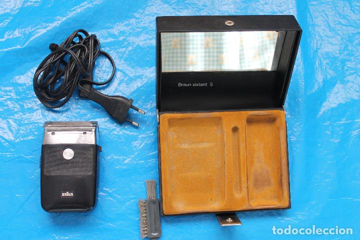 Antig&uuml;edades: MAQUINA DE AFEITAR BRAUN SIXTAN S (FUNCIONANDO) - Foto 2
