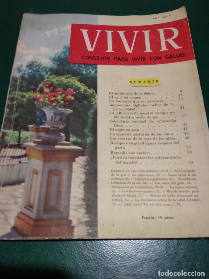 Antig&uuml;edades: Revista VIVIR 1954 - Foto 1