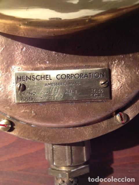 Antig&uuml;edades: timbre de alarma de barco Henschel C&ordm; - Foto 2