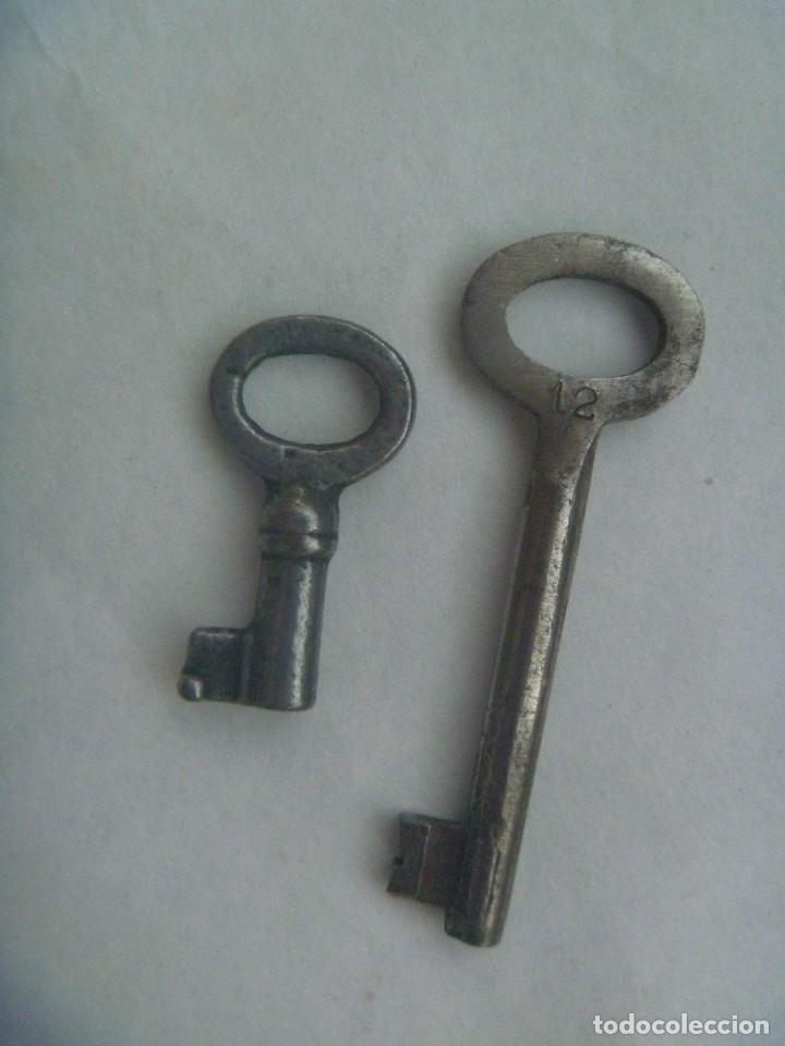 Antig&uuml;edades: LOTE DE 2 LLAVES ANTIGUAS - Foto 1