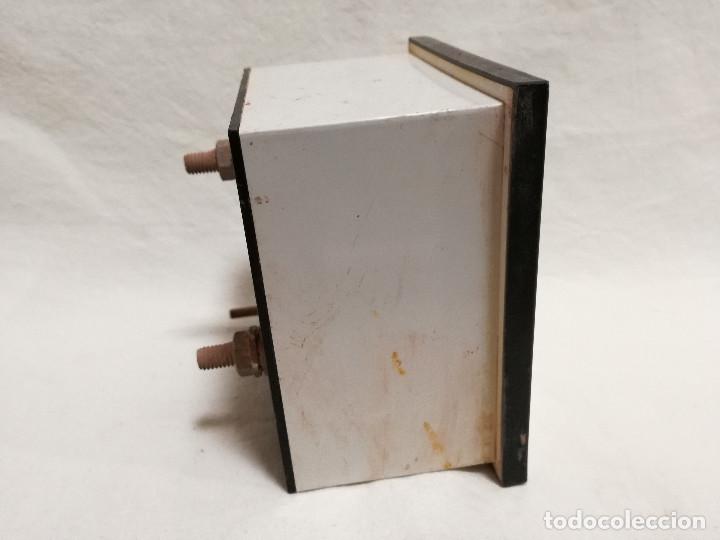 Antig&uuml;edades: AMPERIMETRO EMPOTRABLE - ME96E 200 AMPERIOS - Foto 5
