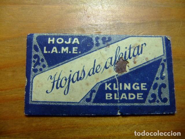 Antig&uuml;edades: CL HOJA DE AFEITAR - HOJA L.A.M.E. klinge blade - Foto 1