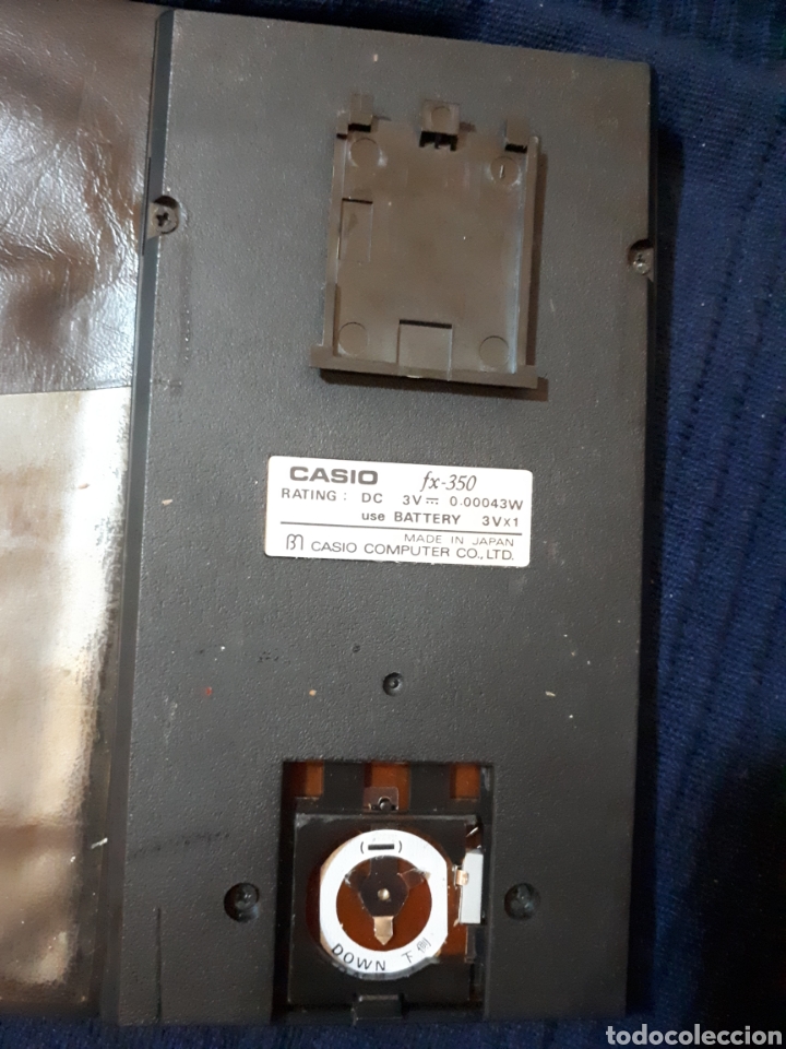 Antig&uuml;edades: Calculadora CASIO fx - 350 con funda - Foto 4