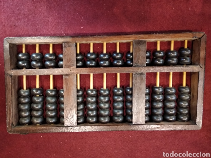 Antig&uuml;edades: &Aacute;baco de madera - Foto 2