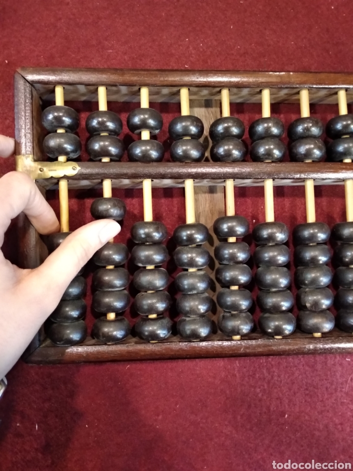 Antig&uuml;edades: &Aacute;baco de madera - Foto 3